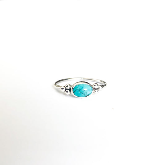 Turquoise Oval ring